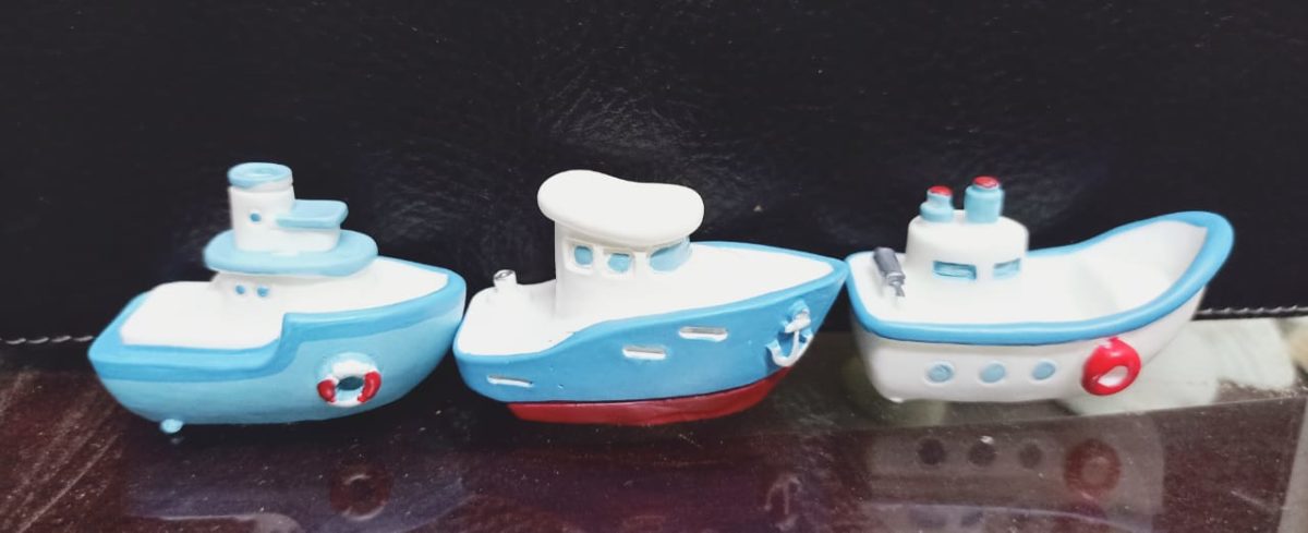 Polyresin Ship – for Fairy Garden / Bonsai Decor / Planters / Terrerium Decor / Home Decor / Kids Room/Outdoor /Garden Decor and Best for Gifting