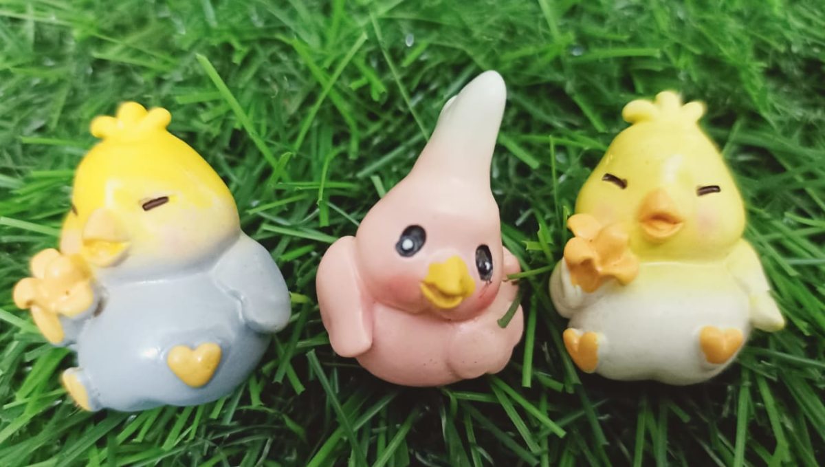 Polyresin Duckling for Fairy Garden / Bonsai Decor / Planters / Terrerium Decor / Home Decor / Kids Room/Outdoor /Garde Decor and Best for Gifting